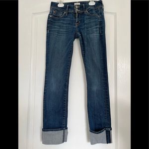 Woman’s Hudson cropped jeans size 26